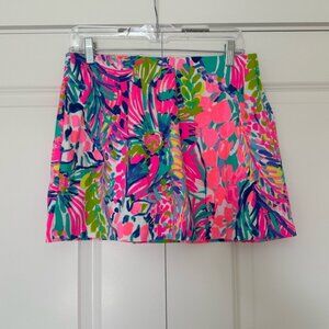 NWT Lilly Lulitzer Madison Skort Gumbo Lumbo Size Large